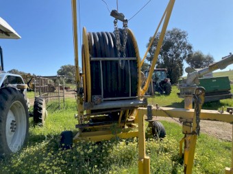 Hard hose Irrigator