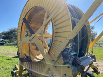 Hard hose Irrigator