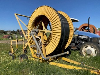 Hard hose Irrigator