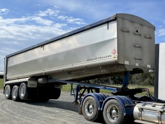 Under Auction - (A238) 2012 Muscat TOA Tipper Trailer 