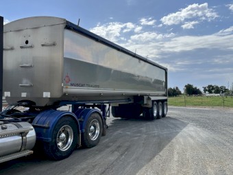 Under Auction - (A238) 2012 Muscat TOA Tipper Trailer 