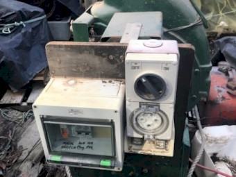 Lister HR3 diesel 3 cylinder air-cooled single phase 18 Kva generator