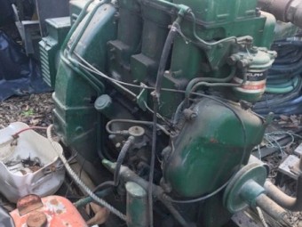 Lister HR3 diesel 3 cylinder air-cooled single phase 18 Kva generator