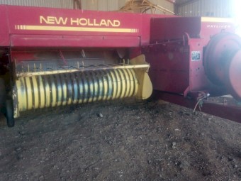 NH 417 small square baler