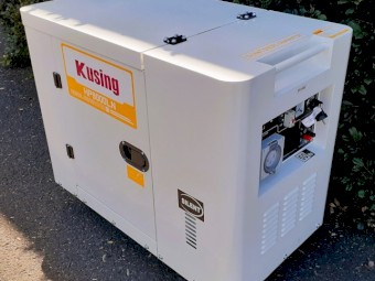 8KVA Silenced Diesel Standby Generator 240V