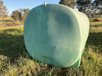 8000 litre rapid water tank 