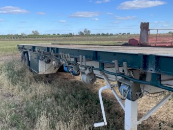 Flat Top Semi Trailer