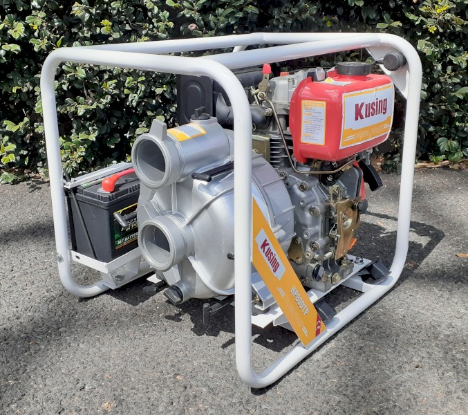 3 Inch Diesel Trash Pump with Electric start 4KW