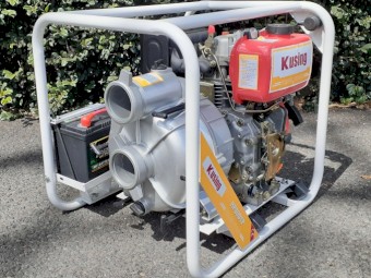 3 Inch Diesel Trash Pump with Electric start 4KW