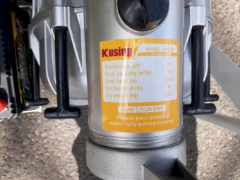 3 Inch Diesel Trash Pump with Electric start 4KW