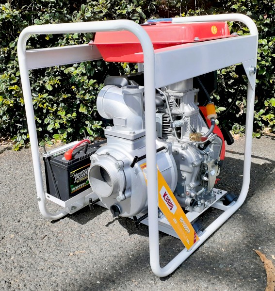 4” Trash Water Pump Electric start / Large Fuel Tank 7KW