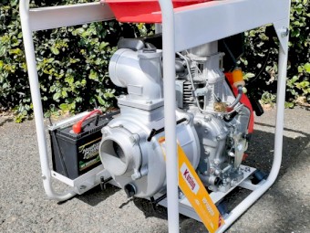 4” Trash Water Pump Electric start / Large Fuel Tank 7KW