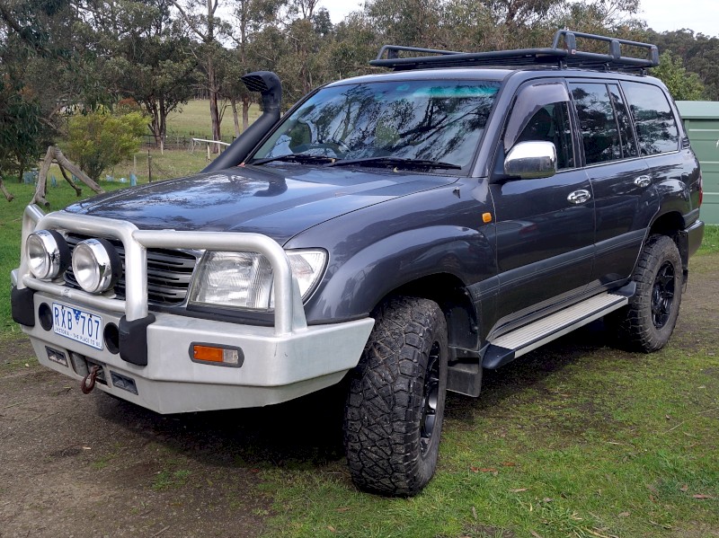 2002 Toyota Landcruiser Gxl 5 Sp Automatic 4d Wagon