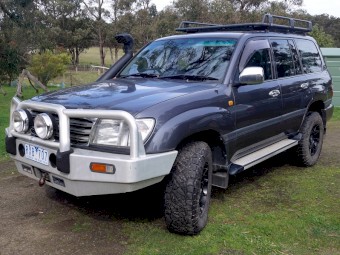 2002 Toyota Landcruiser Gxl 5 Sp Automatic 4d Wagon
