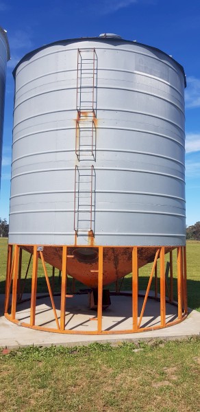 3 x Sherwell 63 tonne Silos