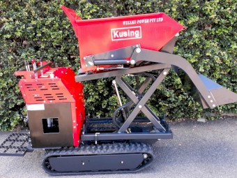 15HP Hydraulic Mini Loader 500kg Electric Start