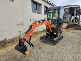 FF Industrial Mini Excavator with Canopy - BRAND NEW!! Unit 3