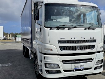## Price Reduction ## 2015 Mitsubishi Fuso FV 500 Curtainsider