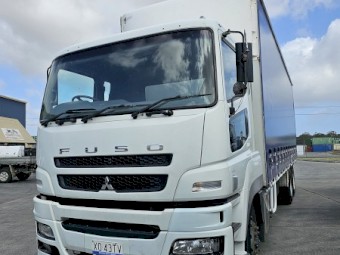 ## Price Reduction ## 2015 Mitsubishi Fuso FV 500 Curtainsider