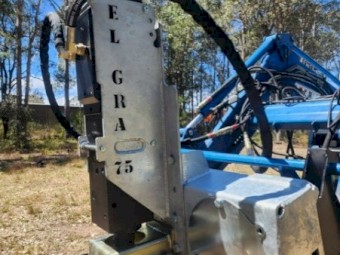 SALE SALE SALE El-Gra PDX 75 Cell Skid Steer Percussion Driver Attachment