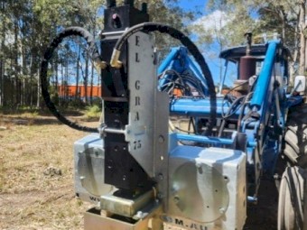 SALE SALE SALE El-Gra PDX 75 Cell Skid Steer Percussion Driver Attachment