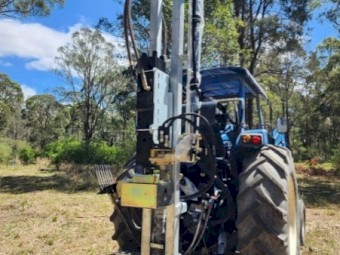 New El-Gra Series 89 75 Cell Hydraulic Percussion Post Driver