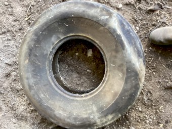 Tractor tyres Chamberlian C6100 or C670 front rims and tyres