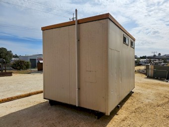 Ausco Portable Toilet Building - 2500W x 3600L x 2750H