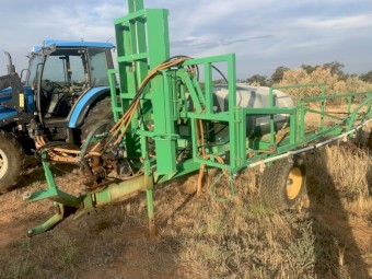 Home Made Boom Spray