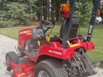 Tractor - GC1723E 23HP Massey Ferguson Compact Series tractor with 60 inch mower deck
