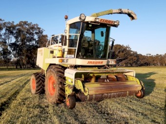 Claas Jaguar 860 Forage Harvester