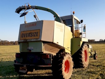 Claas Jaguar 860 Forage Harvester
