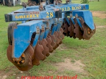 Grizzly Field Boss 28 Disc Offset plough