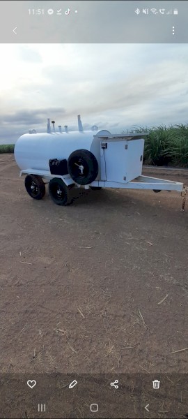 2000 litre Tandem Diesel Fuel Trailer