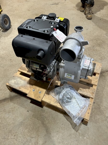 Yanmar 10 H/P diesel pull start/electric start 4 inch X 4 inch self priming pump