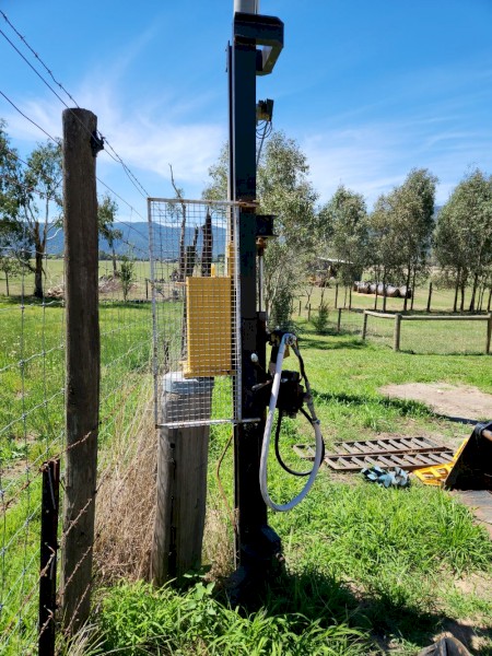 Hydraulic Post Driver