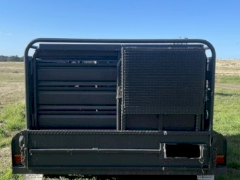 Sheep Stock Crate Trailer