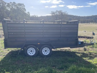 Sheep Stock Crate Trailer
