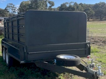 Sheep Stock Crate Trailer