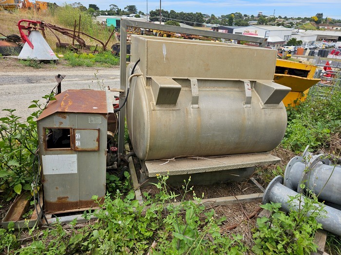 Diesel Fuel Tanker - Skid Mount - Aluminium Tank
