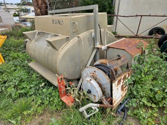 Diesel Fuel Tanker - Skid Mount - Aluminium Tank