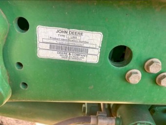 2015 John Deere 6150M Tractor