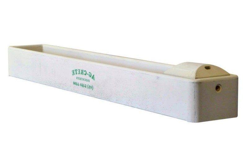 CONCRETE AG-CRETE 1000 LITRE WATER TROUGHS 16' / 4.8m - FOR SHEEP OR CATTLE - AG-CRETE