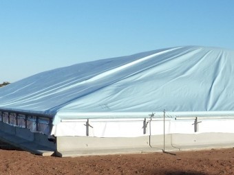Concrete Ag-Crete Bunker Walls for Grain, Compost, Garden Supplies - Ag-Crete