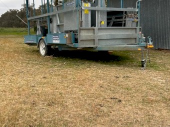 2021 Peak Hill Handler/Crutching Trailer