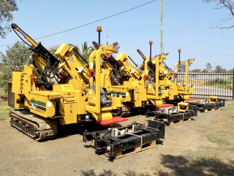 2019 VERMEER PD10 TRACKED PILE DRIVER/PIER DRIVER/POST DRIVER/POST RAMMER