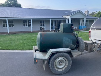 Diesel fuel Trailer.