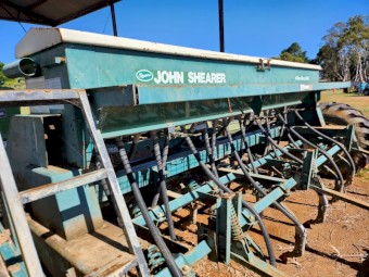 John Shearer 24 row Combine