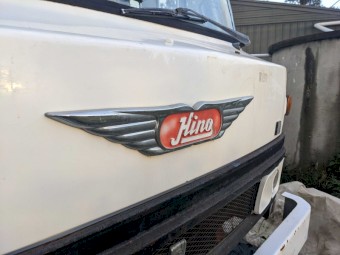 1980 Hino LB 560 Tray Truck with Container Pins