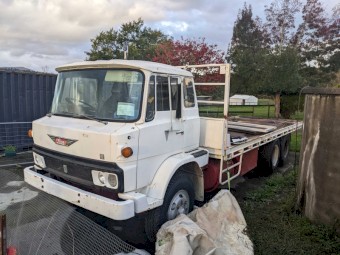 1980 Hino LB 560 Tray Truck with Container Pins